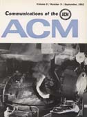 September 1962 issue cover image