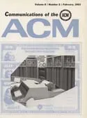 February 1963 issue cover image