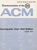 August 1963 issue cover image