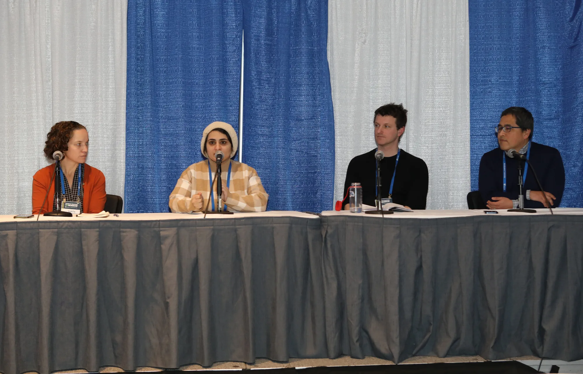 social technology panelists at AAAS event
